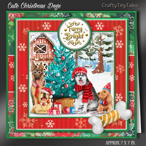 Cute Christmas Dogs Kit-7