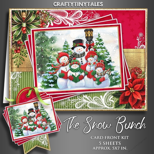 The Snow Bunch 5X7 MiniKit-5