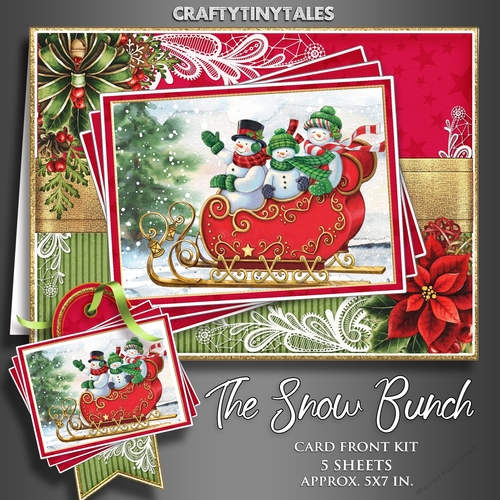 The Snow Bunch 5X7 MiniKit-6