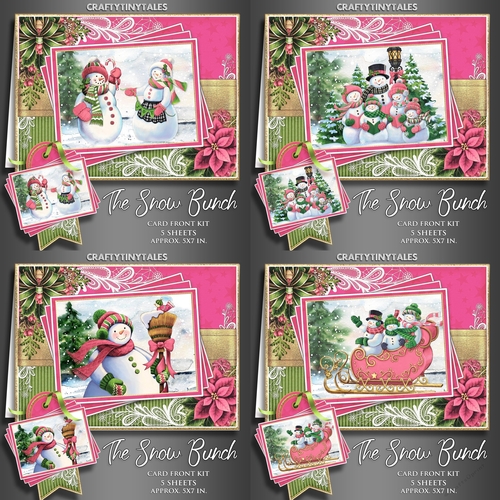 The Pink Snow Bunch 5X7 BUNDLE- 2