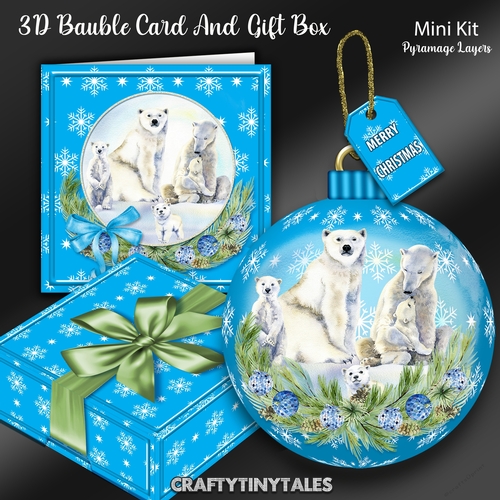 Christmas Bears 3D-BaubleCardAndGiftBox-1