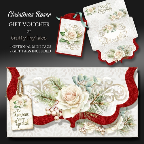 Christmas Roses Gift Voucher- 4