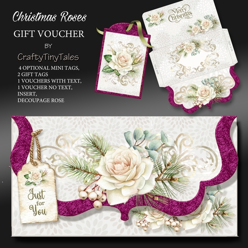 Christmas Roses Gift Voucher- 6