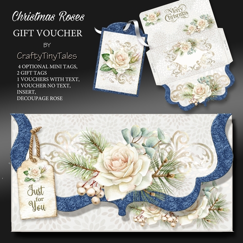 Christmas Roses Gift Voucher- 8