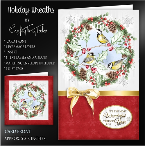 Holiday Wreaths 5X8 CF Kit-3