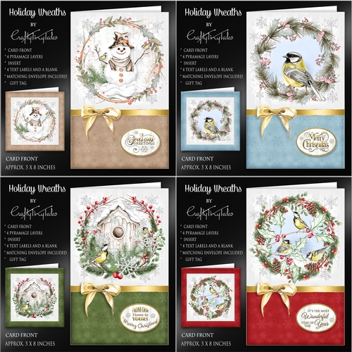 Holiday Wreaths 5X8 CF BUNDLE