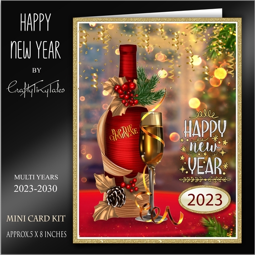 Happy New Year 6x8 Card Front Kit-1