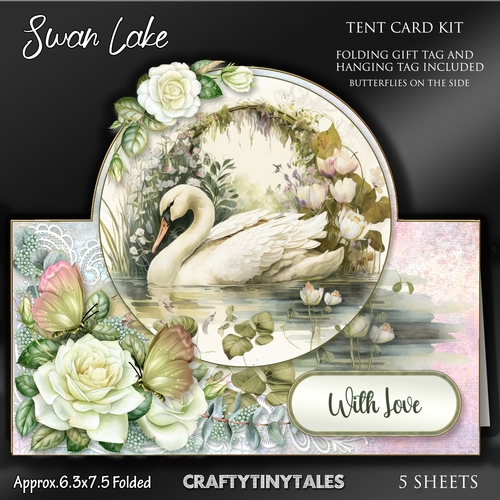 Swan Lake Tent Card Kit-1