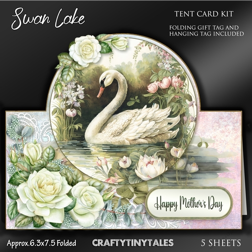 Swan Lake Tent Card Kit-3