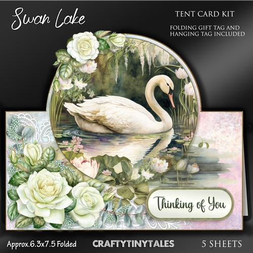 Swan Lake Tent Card Kit-4