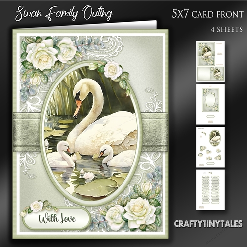 Swan Family 5x7 Mini Kit-1