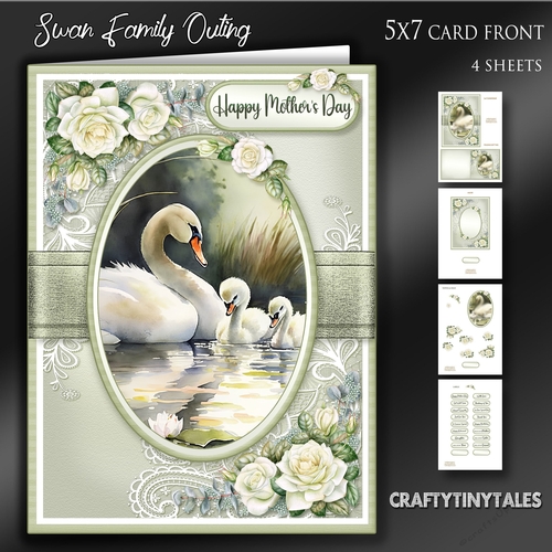 Swan Family 5x7 Mini Kit-2