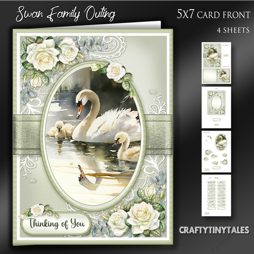 Swan Family 5x7 Mini Kit-5