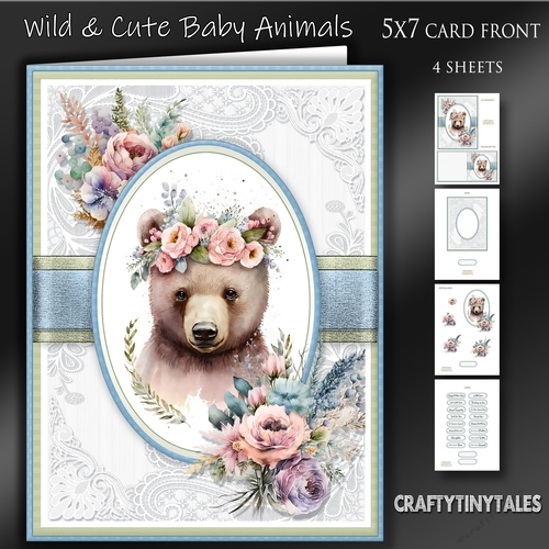 Wild & Cute Baby Animals Kit-1