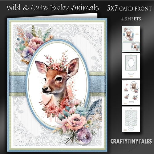 Wild & Cute Baby Animals Kit-2