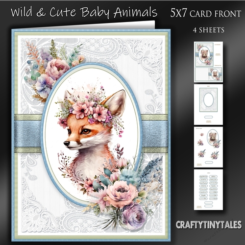 Wild & Cute Baby Animals Kit-4