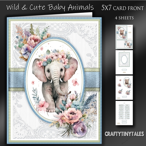 Wild & Cute Baby Animals Kit-3