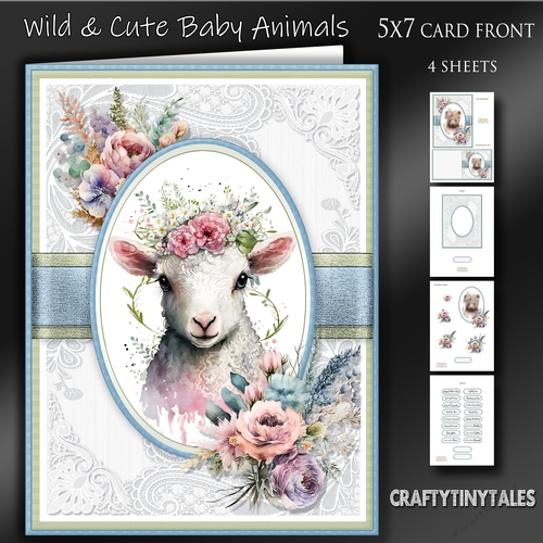 Wild & Cute Baby Animals Kit-7