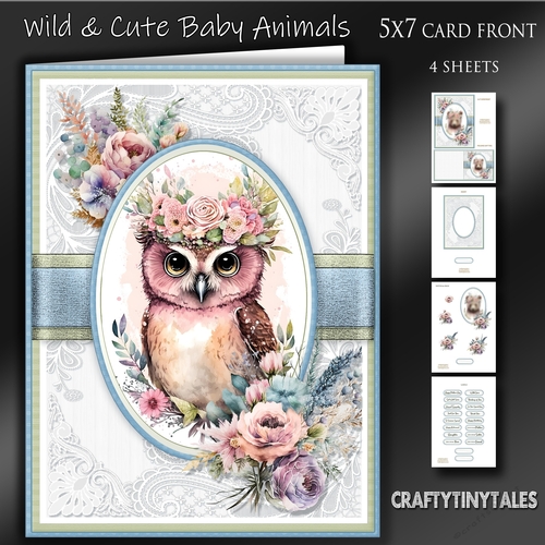 Wild & Cute Baby Animals Kit-9