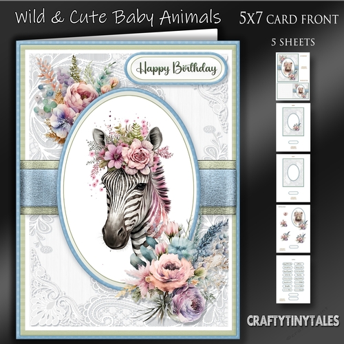 Wild & Cute Baby Animals Kit-14