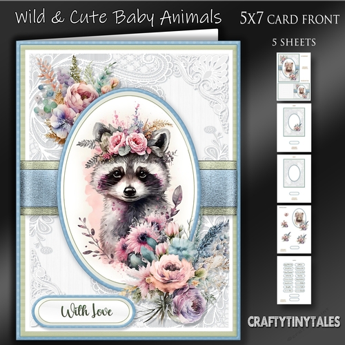Wild & Cute Baby Animals Kit-15