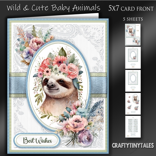 Wild & Cute Baby Animals Kit-16
