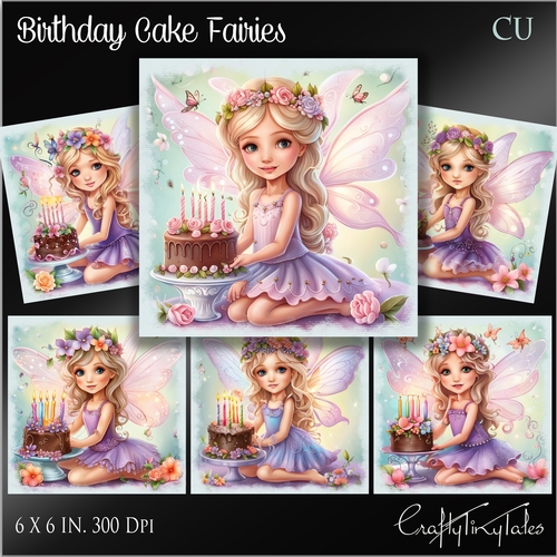 Birthday Cake Fairies Series One Kit-1