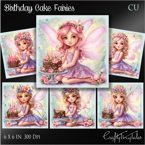 Birthday Cake Fairies Series One Kit-3