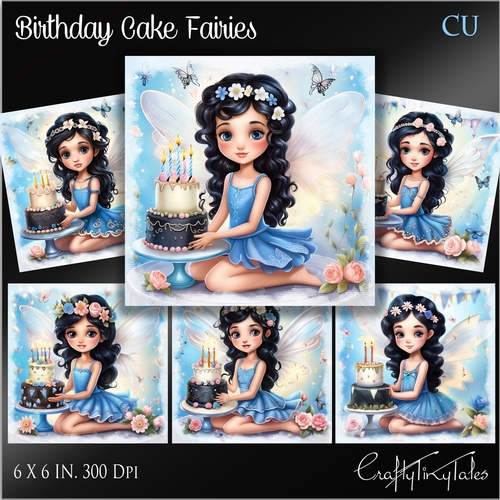 Birthday Cake Fairies Series Two Kit-1
