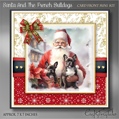 Santa And The French Bulldogs Kit-7