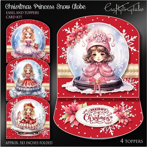 Christmas Princess Snow Globe -3