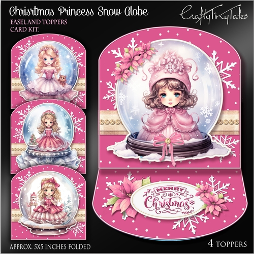 Christmas Princess Snow Globe -5