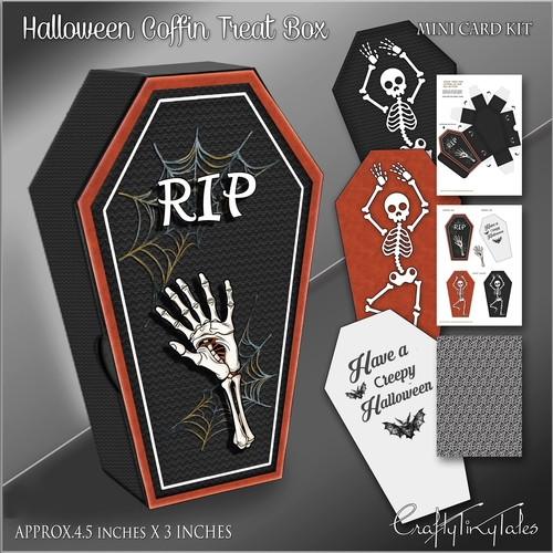 Halloween Coffin Treat Box