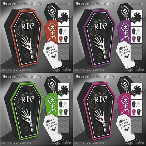Halloween Coffin Treat Box Bumper