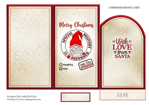 Christmas Money Card-2