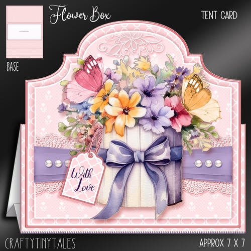 Flower Box Tent Card Kit-5