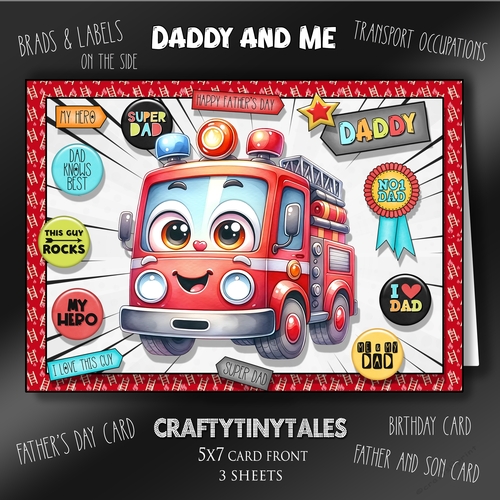 DADDY and ME 5x7 Mini Kit-9