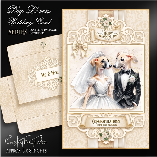 Dog Lovers Wedding Card Kit-3