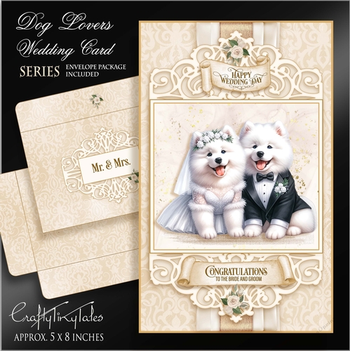 Dog Lovers Wedding Card Kit-8