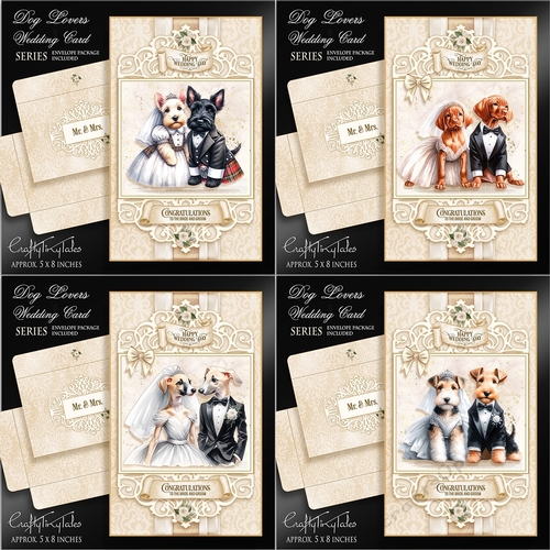 Dog Lovers Wedding Card BUNDLE-1