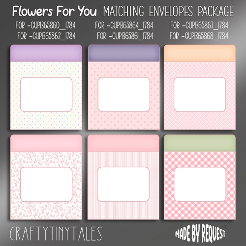 Matching-Envelopes-For-Flowers For You Kits