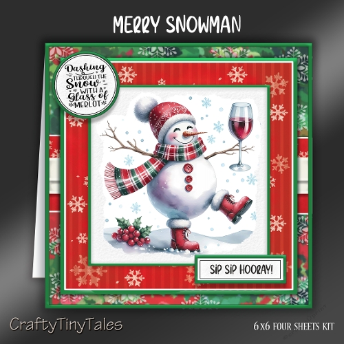 Merry Snowman Kit-7