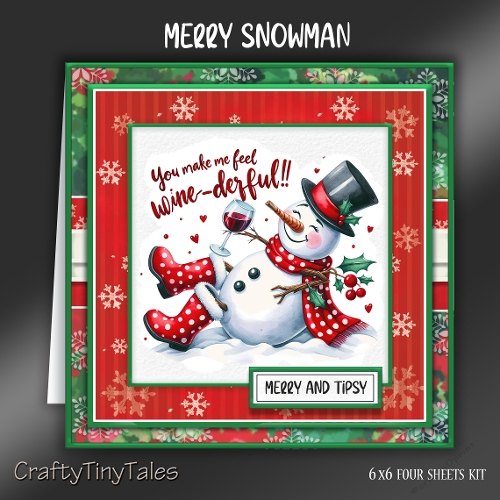 Merry Snowman Kit-9