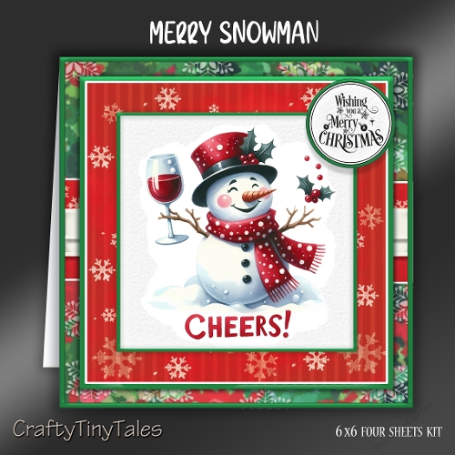 Merry Snowman Kit-10