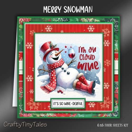 Merry Snowman Kit-11