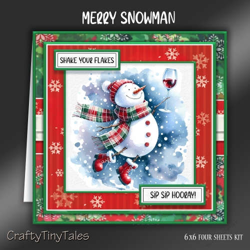 Merry Snowman Kit-13