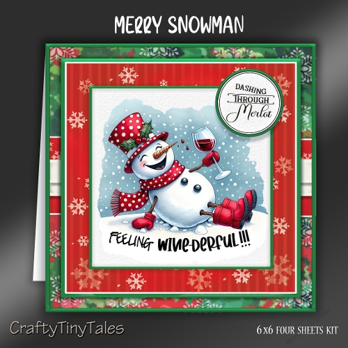 Merry Snowman Kit-15