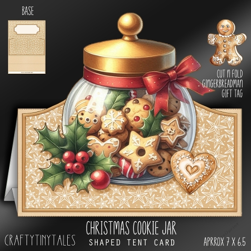 cup1395163_1784 - Christmas Cookie Jar Tent Card-3