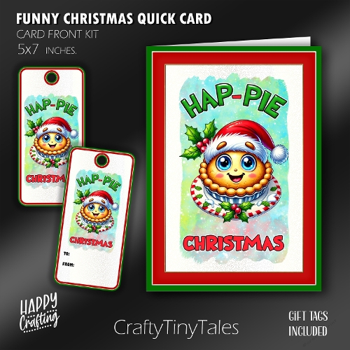 Funny Christmas Quick Card Kit-6