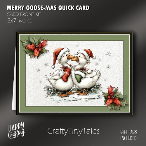 Merry Goose-mas Quick Card Kit-1